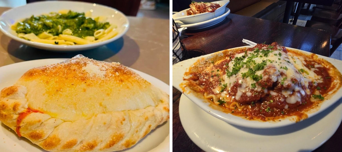 Ricci's Italian Restaurant Menu