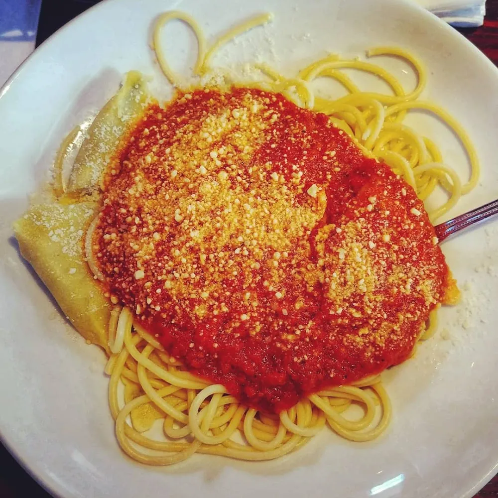 Half Spaghetti & Half Ravioli